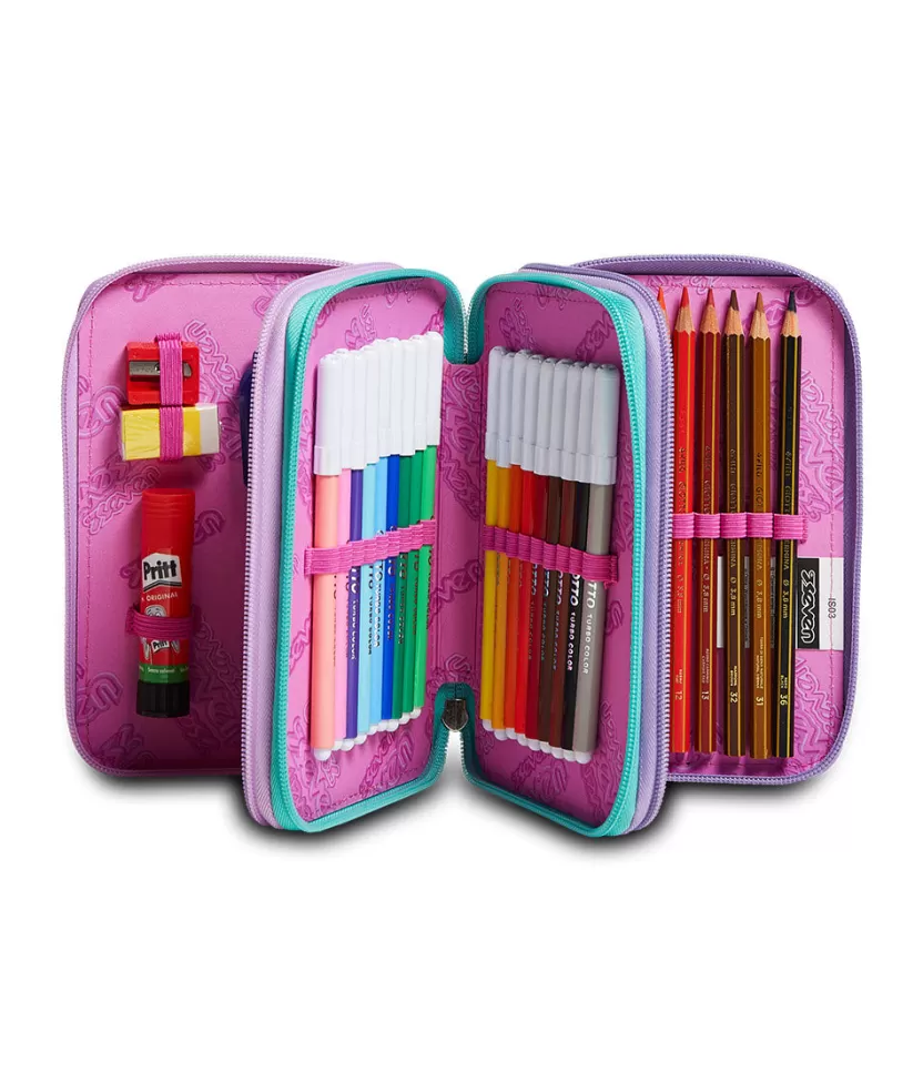 Astucci | Seven Astuccio ® 3 Zip - Patchyheart Girl