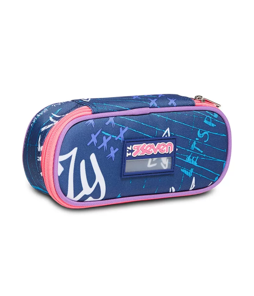 Portapenne Round | Seven Portapenne ® Round Plus - Rock On Girl