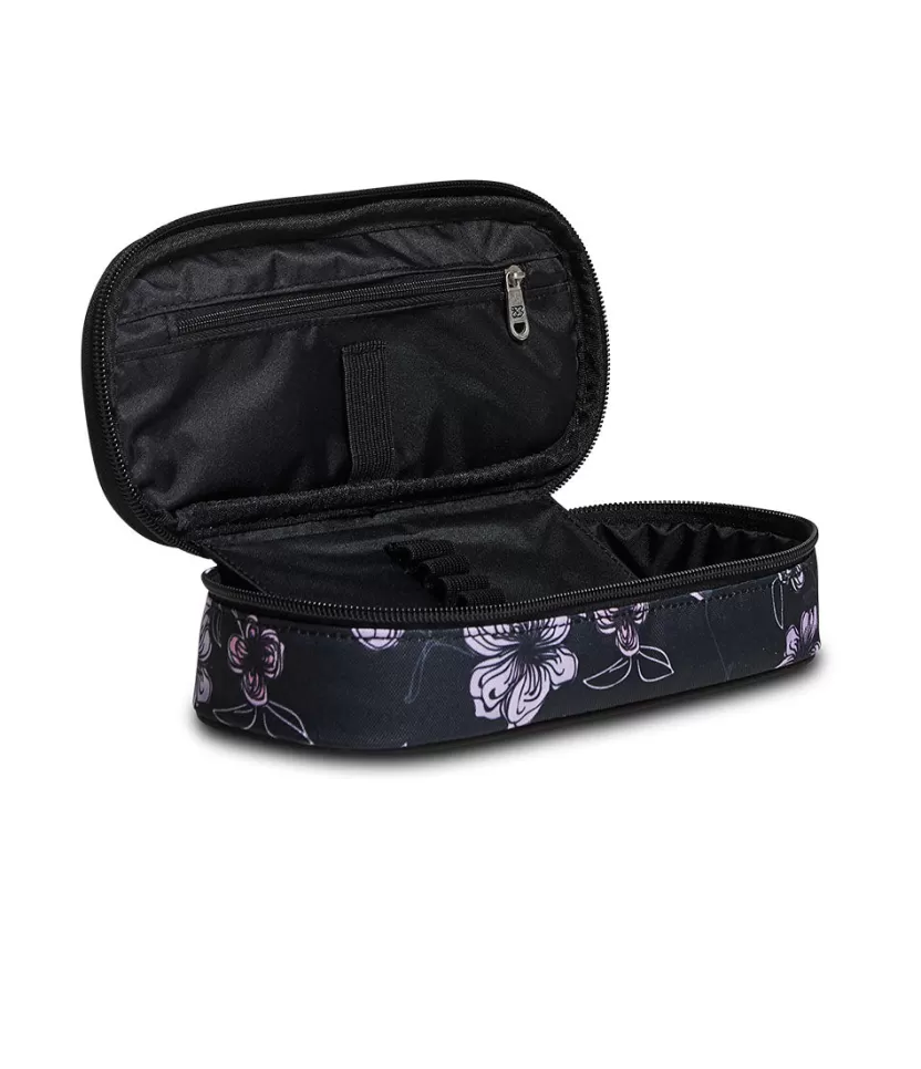 Portapenne Round | Seven Portapenne ® Round Plus - The Double Hibis Lilac