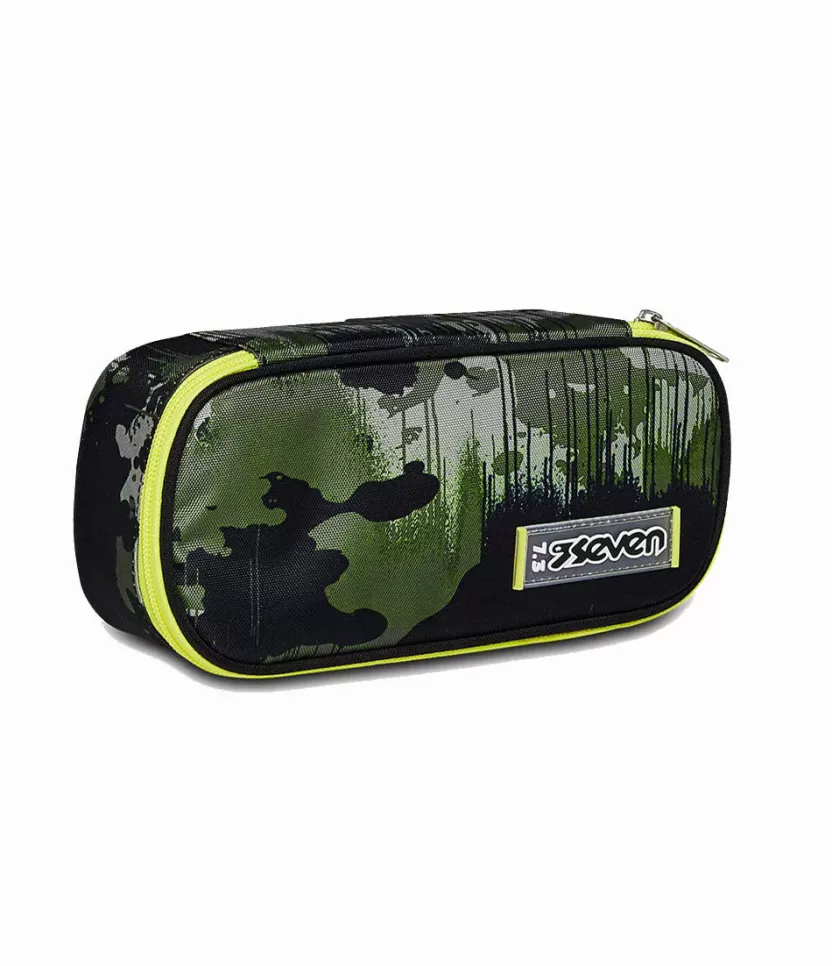 Portapenne Round | Seven Portapenne ® Round Plus Big - Greenish Wild